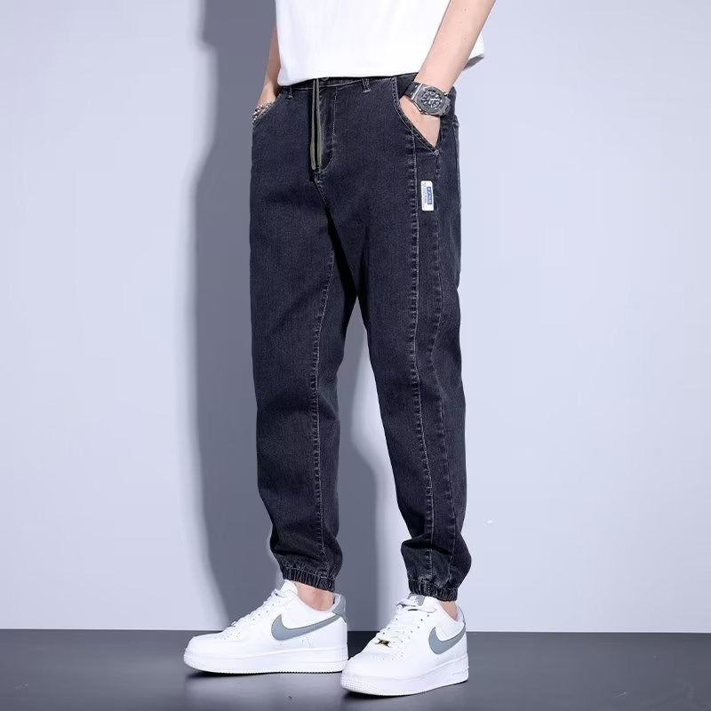 WW | Herren Weiche Denim Jogginghose Stylisch Für Männer