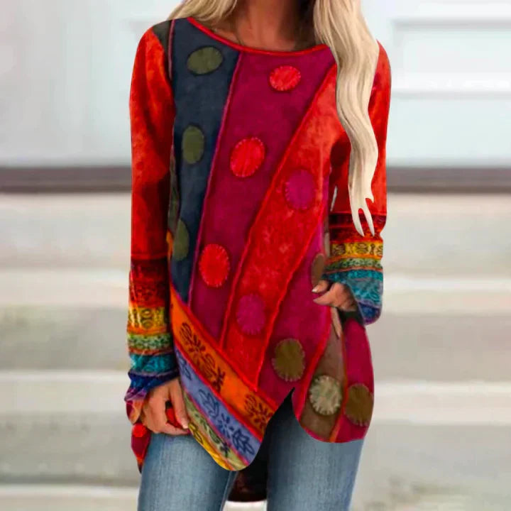 WW | Farbige Vintage Tunika