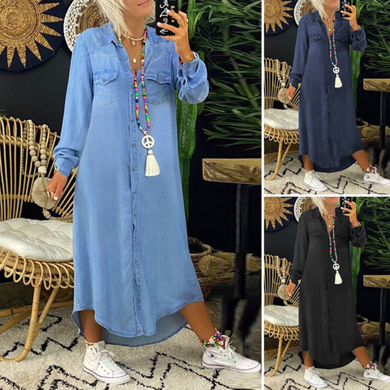 WW | Denim Urban Kleide Komfortabel Lässig mit Einem Boho-Touch