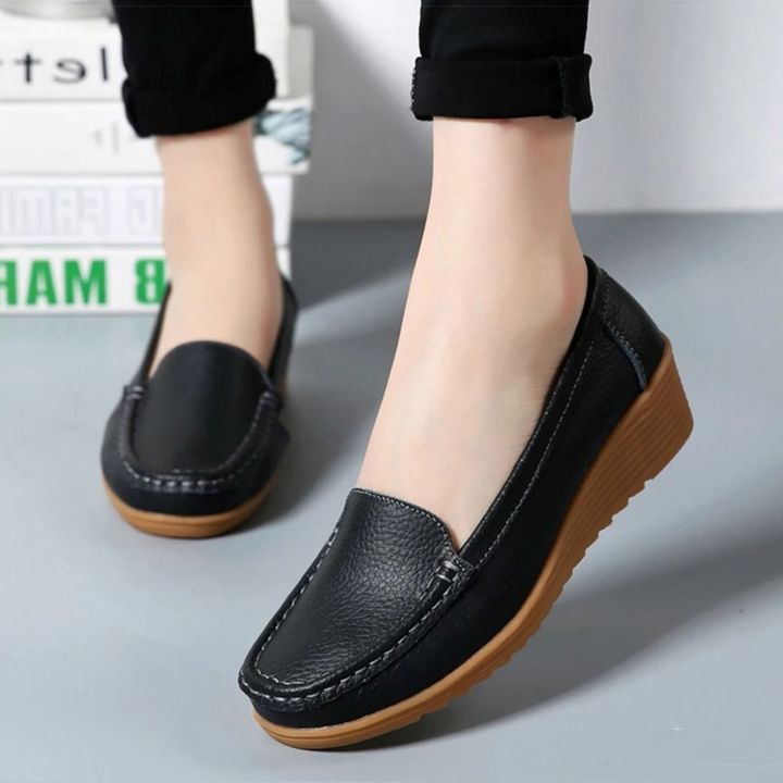 W&W Mode – Damen-Slipper im Mokassin-Slip-on-Stil