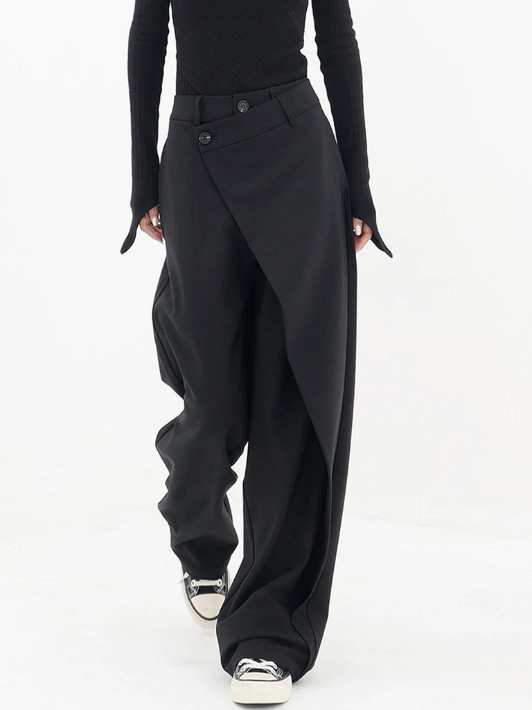 WOLFF | Asymmetrische Baggy-Hose