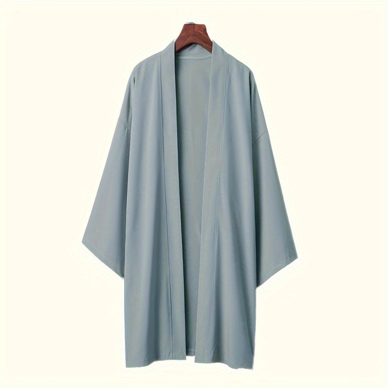 WW | Damen Kimono Stil Locker Fallendes Offenes Vorderjacke