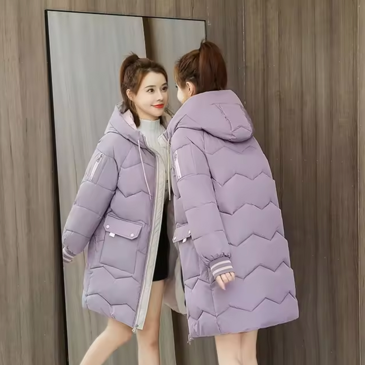 W&W Mode | Lange Parka Baumwolljacke