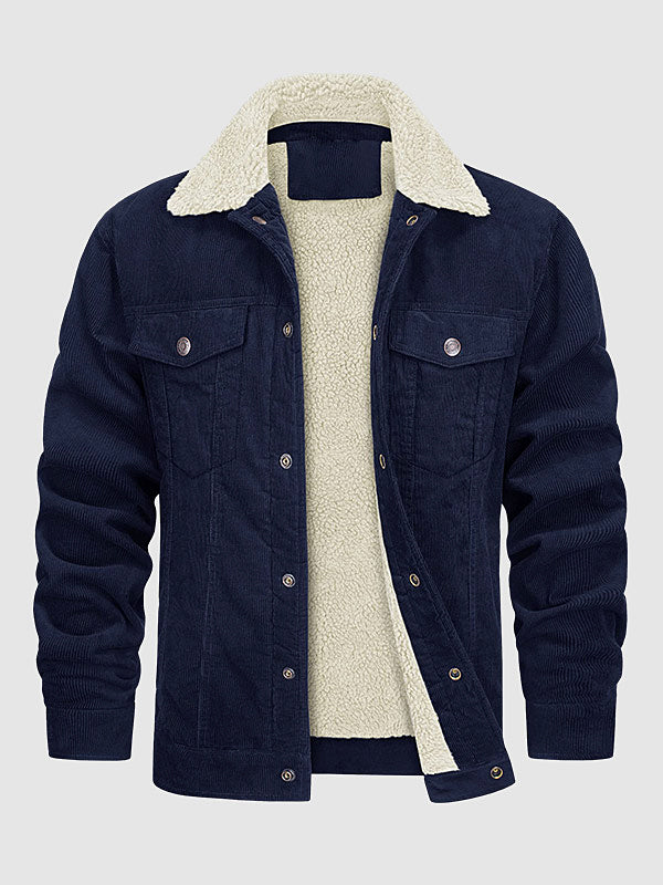 WW | Herren Vintage Corduroy Fuzzy Fleece