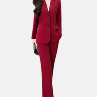 WW | hosenanzug mit tailliertem blazer