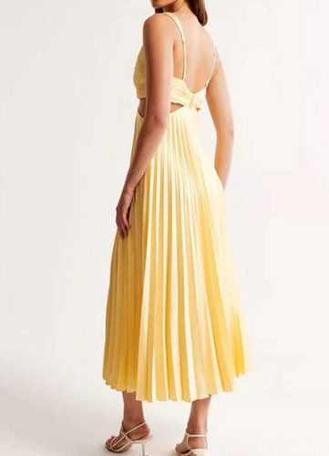 WW | Rücken Offen Abendkleid für Damen Maxi