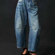 WW | Mitteltaillierte Röhrenjeans für Frauen