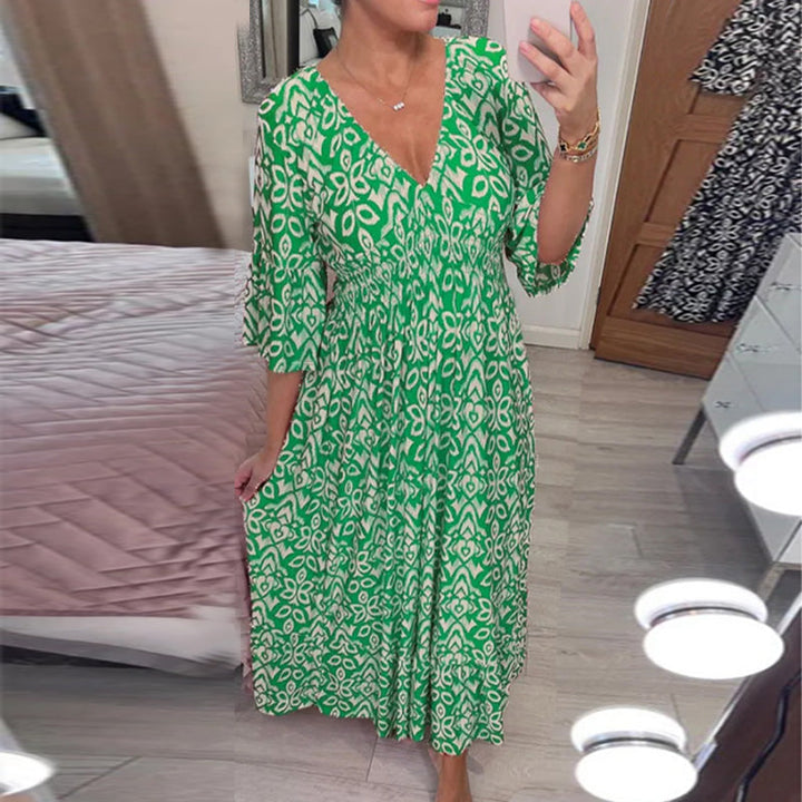 W&W Mode | Modische Damenkleid mit Print