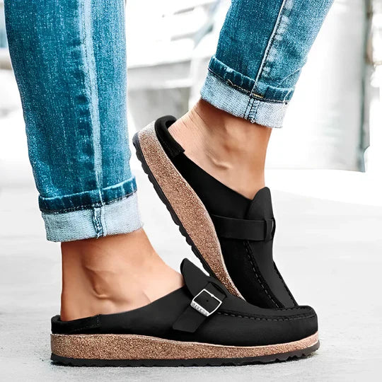 WW | Moderne Schuhe in Weinlese Leder