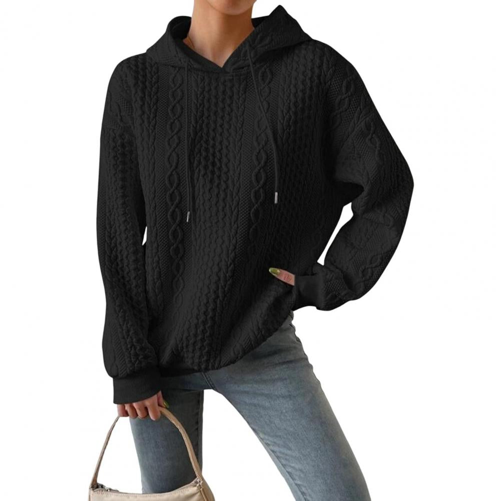 Wolff | Bequemer Oversized Woven Hoodie mit Kapuze