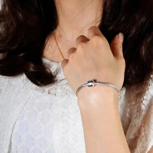 WW | 925 Echt Sterling Silber Charm Armband Für Damen