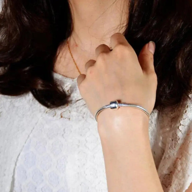 WW | 925 Echt Sterling Silber Charm Armband Für Damen