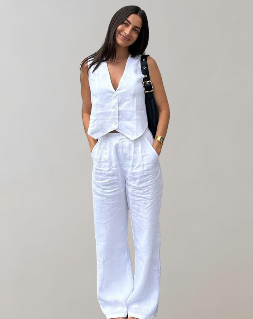 WW | Tank Top Und High Waist Hosen