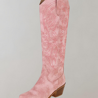 WW | Bestickte Kniehohe Westernstiefel