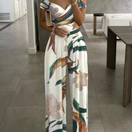 WW | Elegantes Jumpsuit Kleid mit Blumenmuster