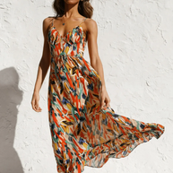 Serena™ - Buntes Midi-Kleid