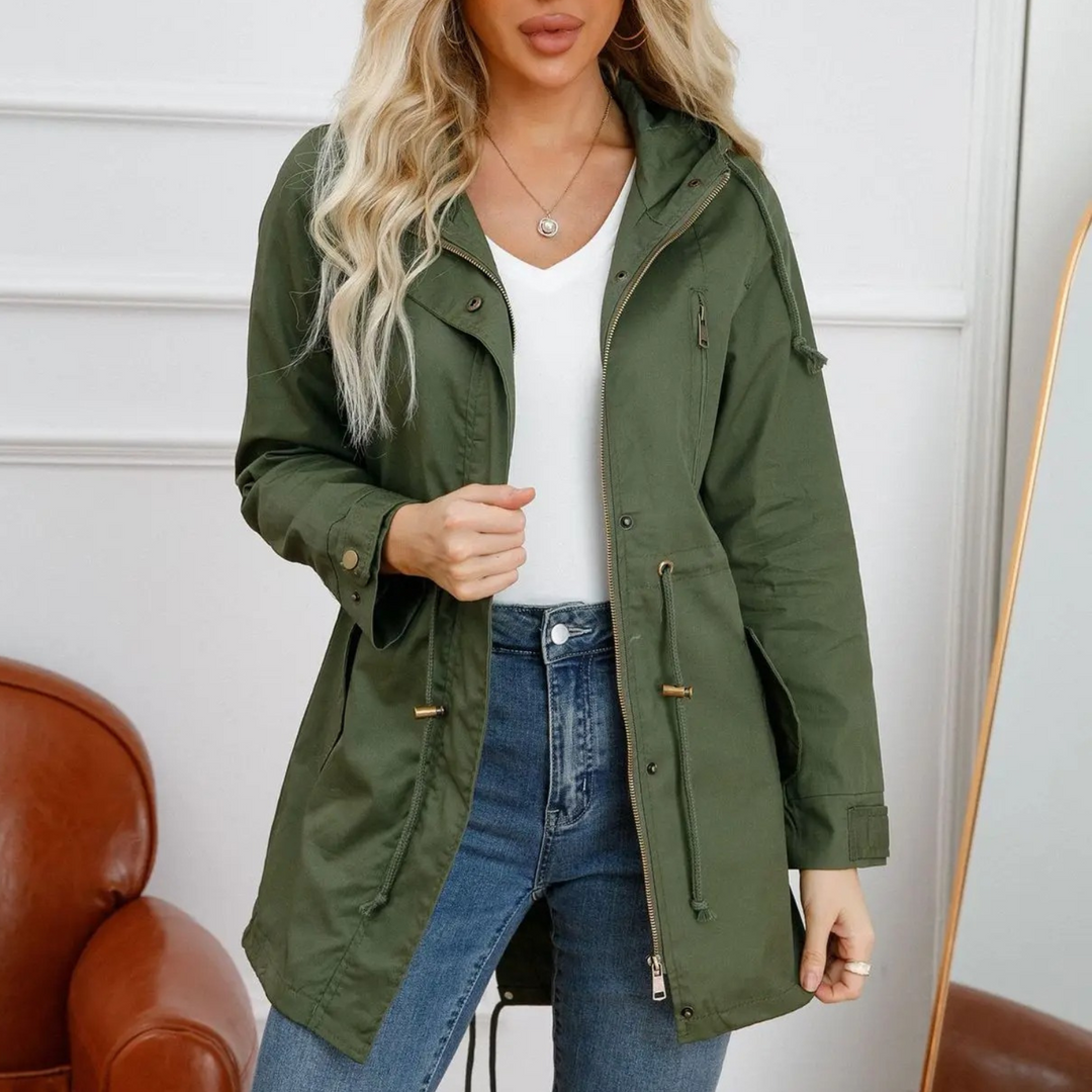 W&W Mode | Lässige Winddichte Jacke Mit Kapuze