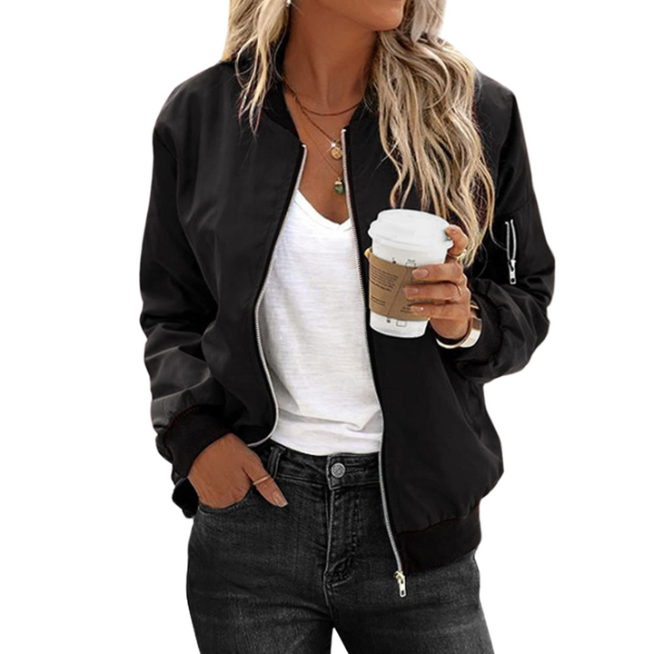 W&W Mode | Reißverschluss Leichtjacke Für Damen