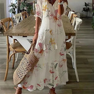WW | Sommer Midi Kleid Mit Licht Design