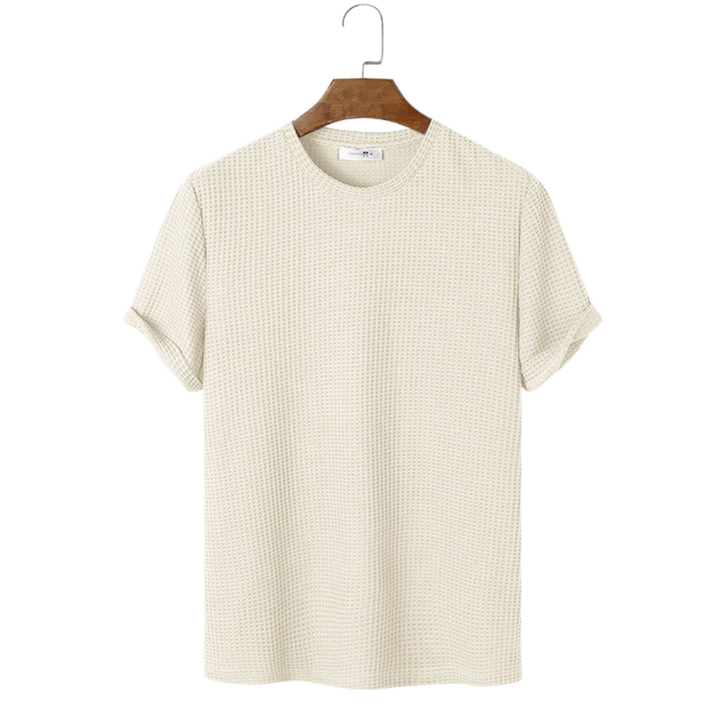 WW Lockeres Shirt - Boho -Rundhalsausschnitt