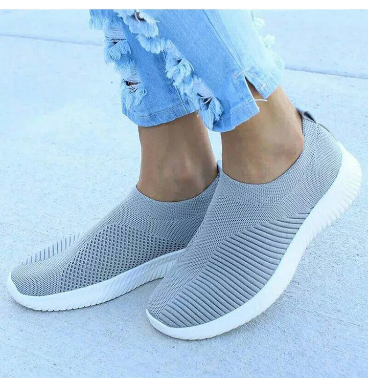 W&W Mode Casual Sneakers | Leichte Damen-Slip-On-Sneakers