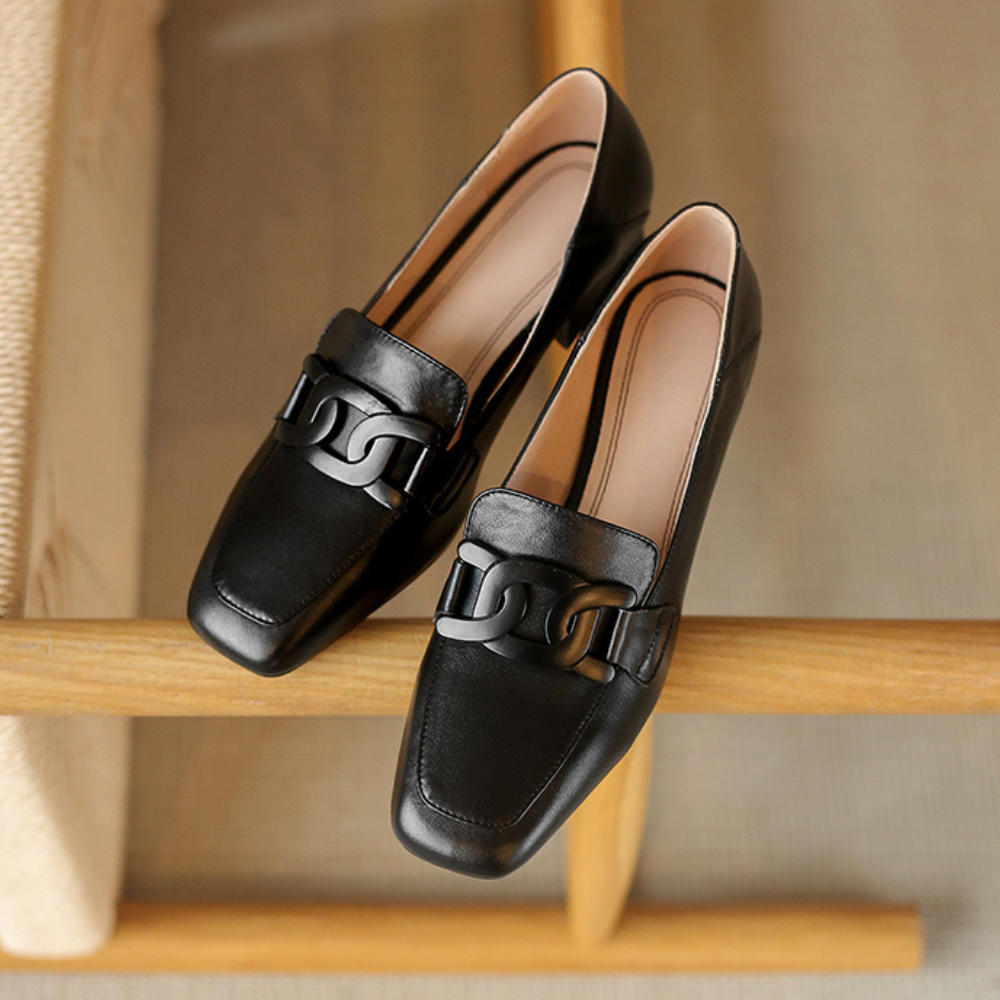 WW | Bequeme Schuhe mit Mittlerem Absatz und Fußgewölbeunterstützung
