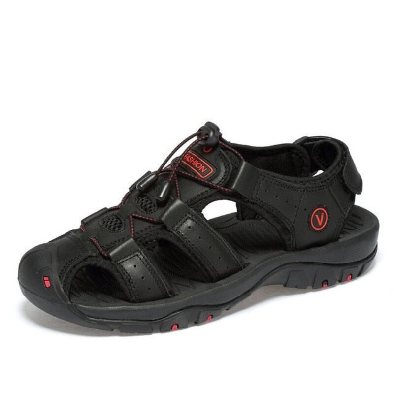 WW | Herren Leder Sandalen Bequeme & Klassische Sandalen Für Männer