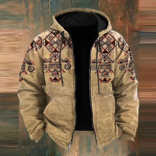 W&W Mode | Kapuzenjacke Mit Reißverschluss Für Männer
