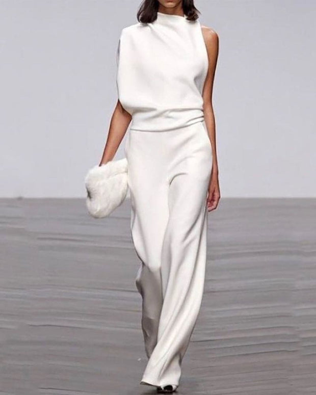 WW | Premium Ein Schulter Jumpsuit