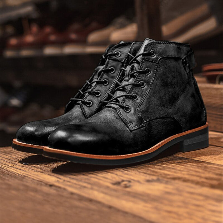 W&W Mode | Orthopädische Lederstiefel Für Männer