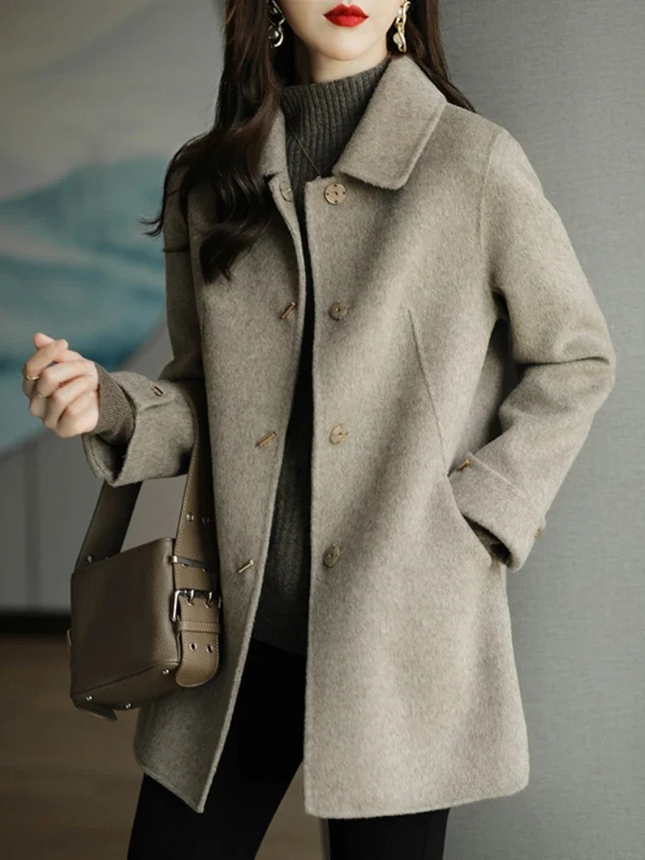 W&W Mode | Klassischer Trenchcoat mit Spitzkragen