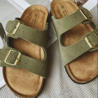 WW | Orthopädische Sandalen Mit Kork Fußbett Überlegene Unterstützung