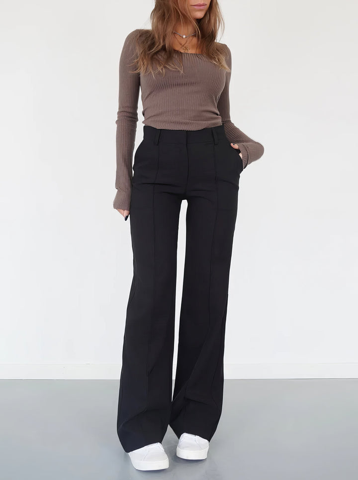 W&W Mode | Zeitlose Klassische High Waist Hose