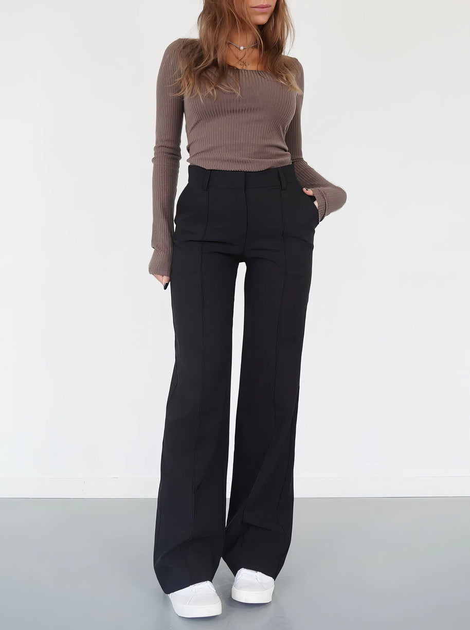 WW | Zeitlose Klassische High Waist Hose