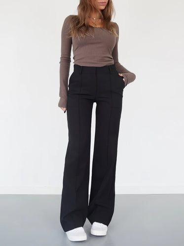 W&W Mode | Zeitlose Klassische High Waist Hose