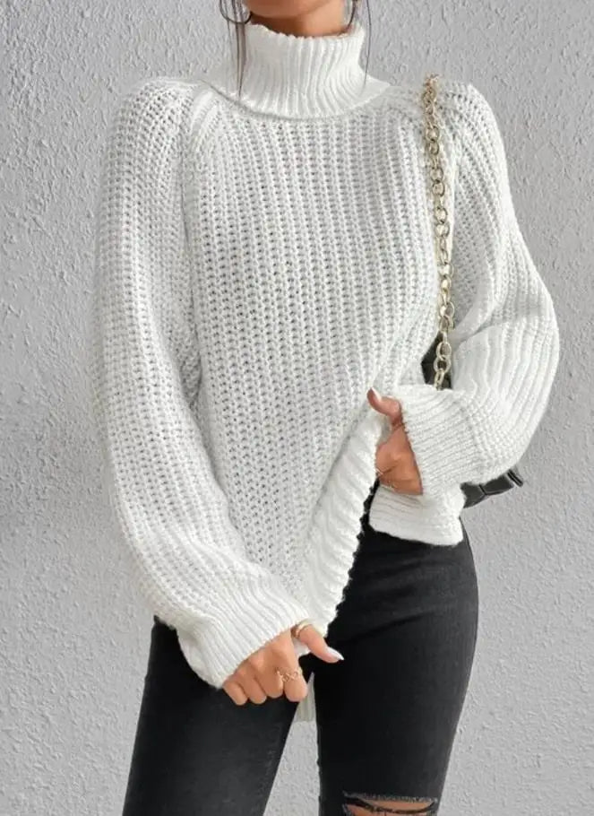 WW | Rollkragen-Top für Frauen