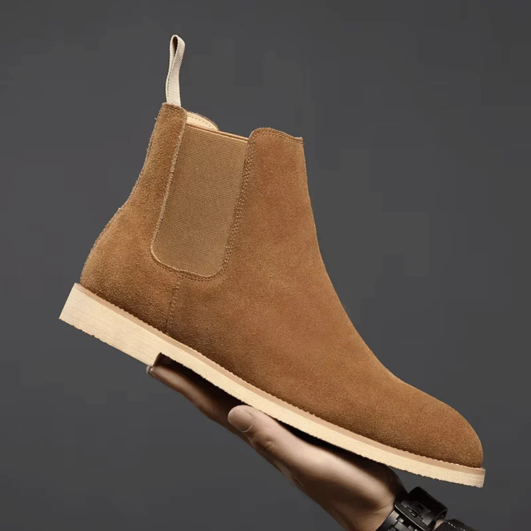 W&W Mode | Boots Aus Weichem Wildleder