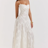 Vintage Spitze Korsett Kleid