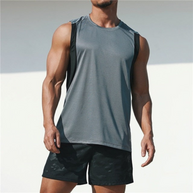 WW | Sport T-Shirt für Herren ärmellos im Freizeitschnitt