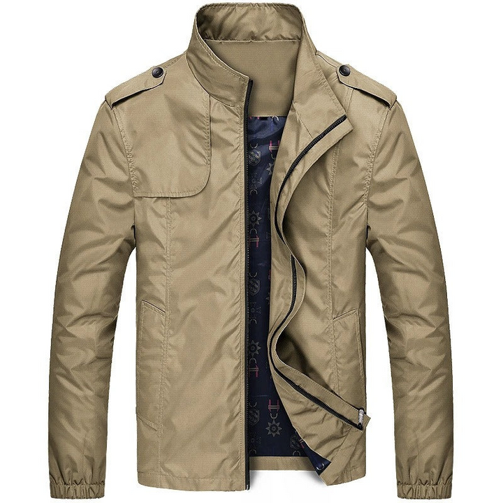 W&W Mode | Herren Jacke Cargo Sommerjacke Leichtes Design