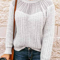 Entspannter und modischer Winterpullover