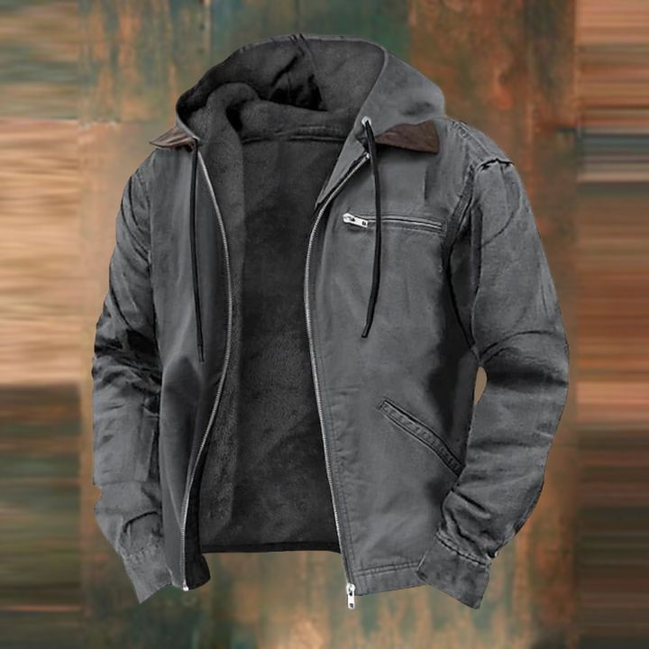 W&W Mode | Herren Kapuzenjacke für Komfort Stil