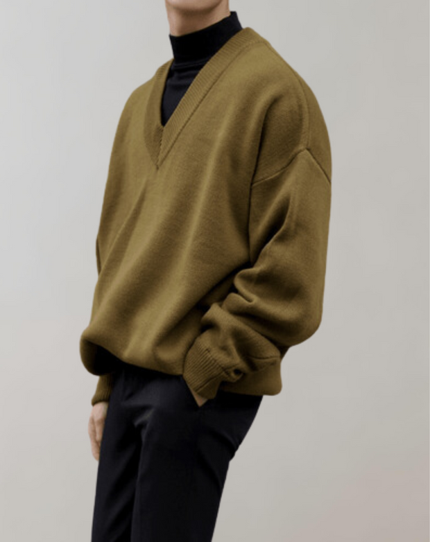 WW | Pullover mit V-Ausschnitt