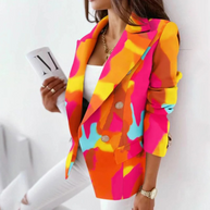 WW – Damenblazer mit Wendekragen