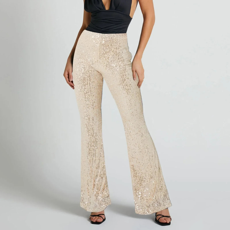 WW | Glitzernder Glamour Hosen für Damen