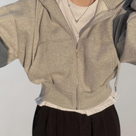 WW - Frauen Solid Hooded Sweatshirt