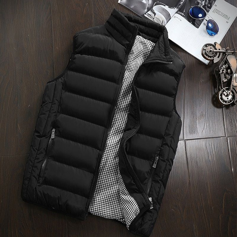WW | Gefütterte Wasserdichte Herrenbodywarmer Für Stilvolle Männer