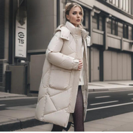 WW | Lange Jacke Für Frauen Winter Warm