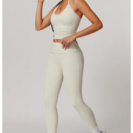WW | Trendige Fitness Schnell-Trocknend Yoga-Hose mit Falten