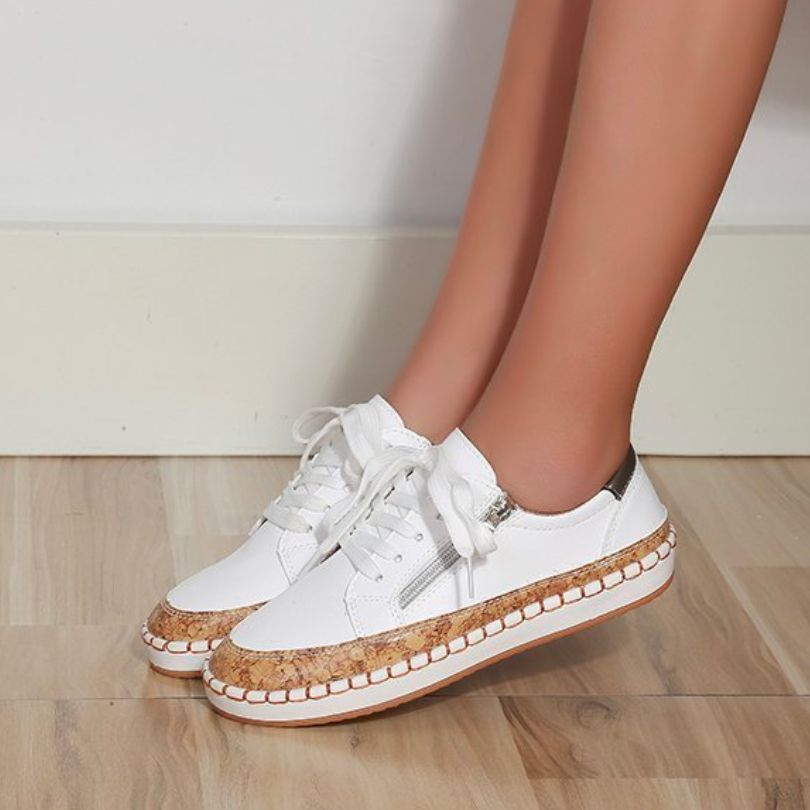 W&W - Orthopädische Florale Turnschuhe